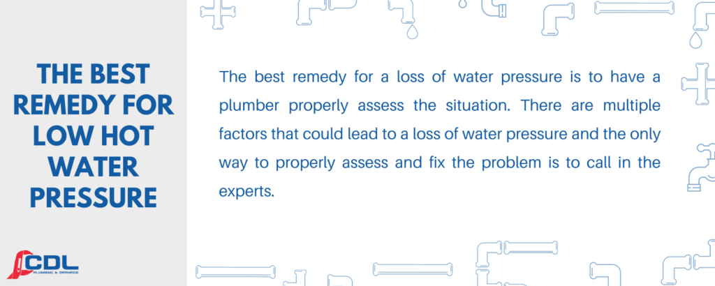 Low Hot Water Pressure 2